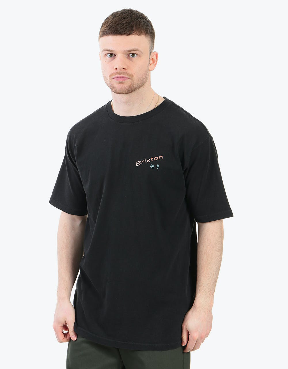 Brixton Mamba T-Shirt - Washed Black