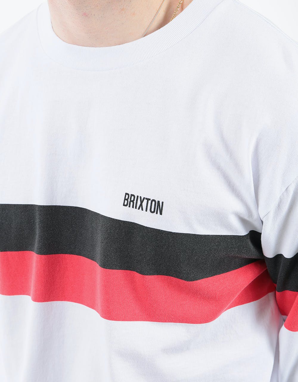Brixton Brockton L/S T-Shirt - White