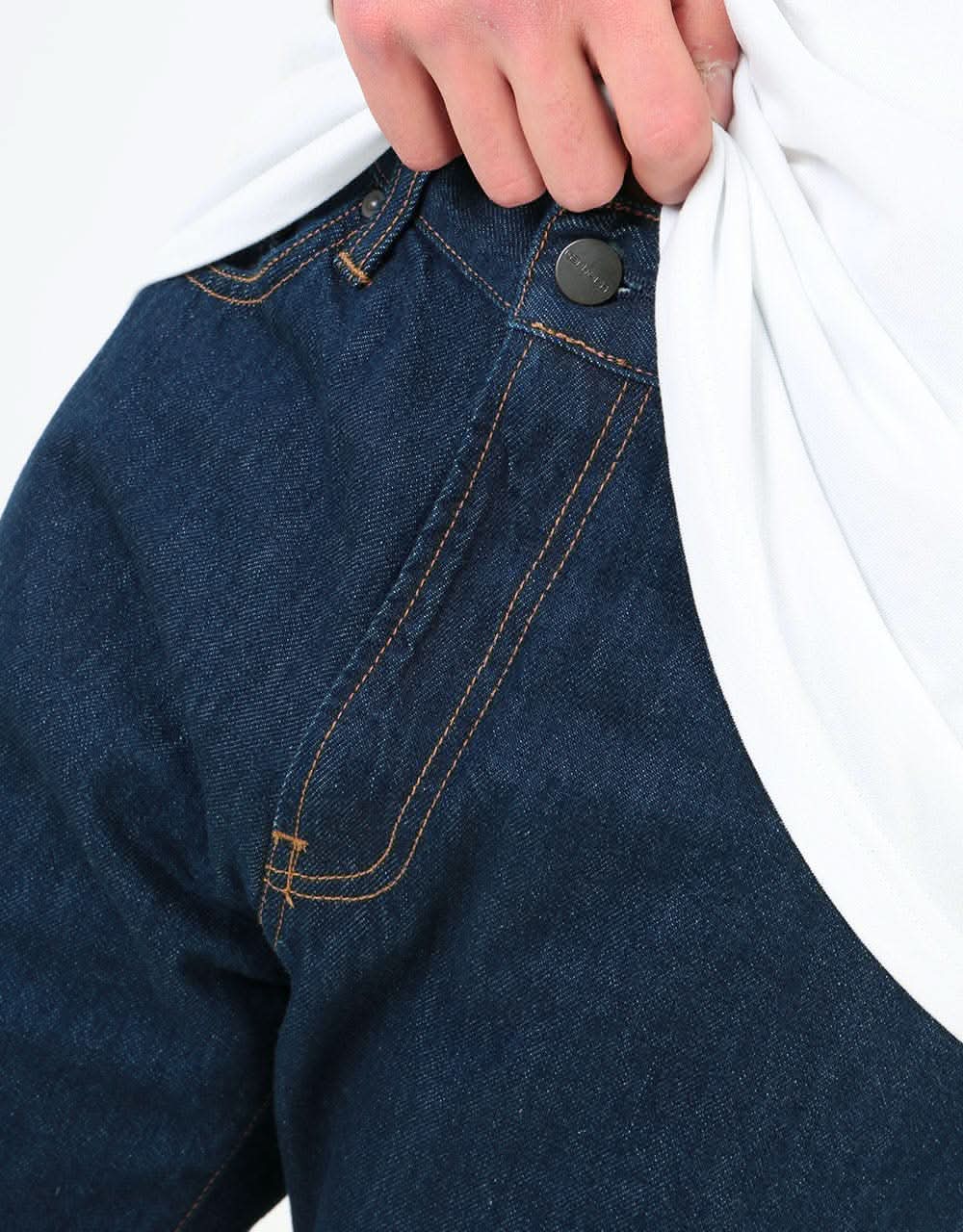 Carhartt WIP Pontiac Pant - Blue (Rinsed)