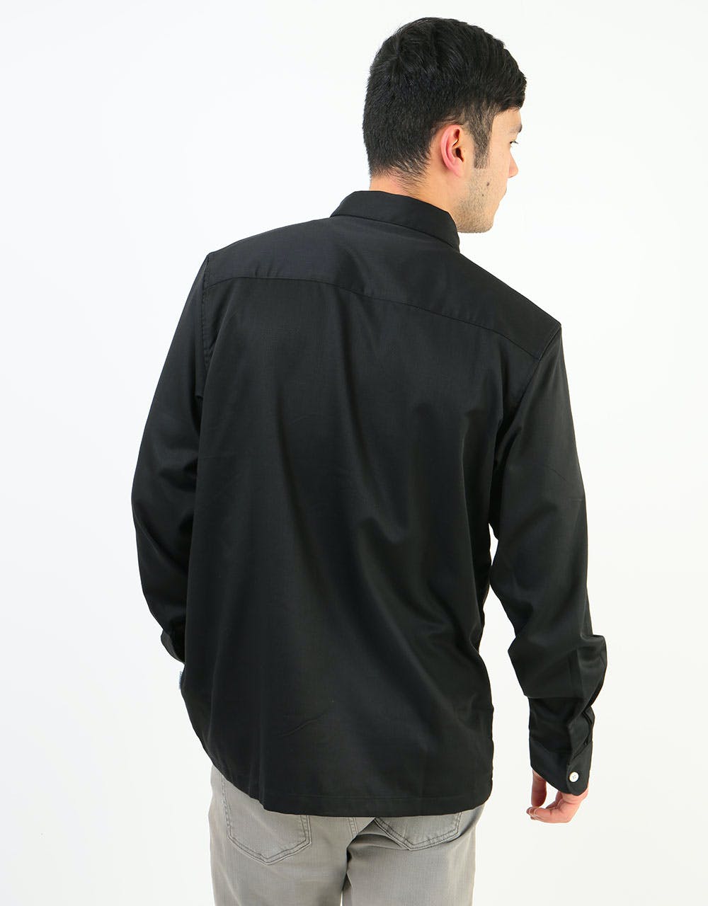 Carhartt WIP L/S Master Shirt - Black (Rinsed)
