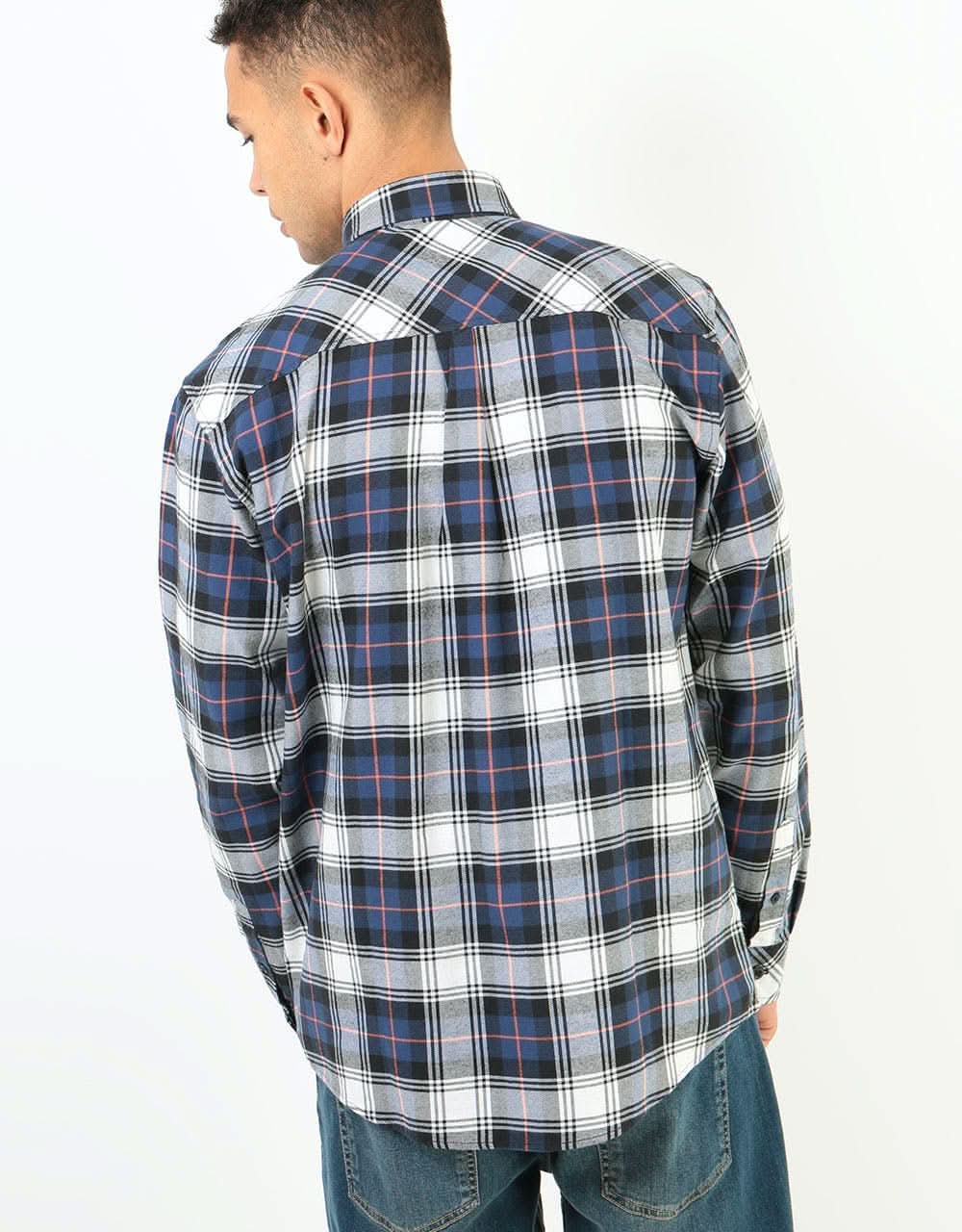 Carhartt WIP L/S Bostwick Shirt - (Bostwick Check) Blue