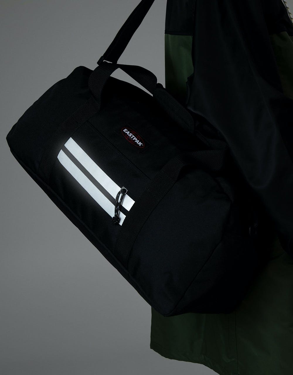 Eastpak Stand+ Duffel Bag - Reflective Black