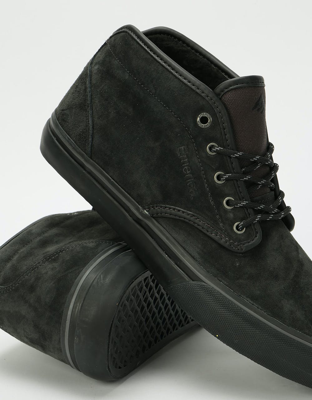 Emerica Wino G6 Mid Skate Shoes - Dark Grey/Black