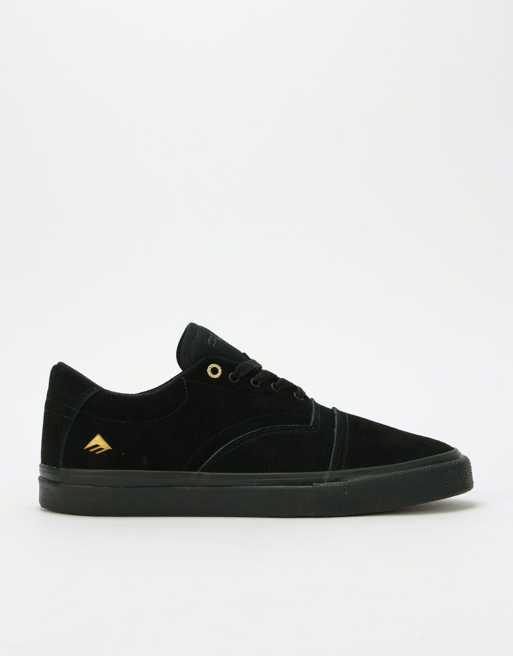 Emerica Provider Skate Shoes - Black/Black/Gum