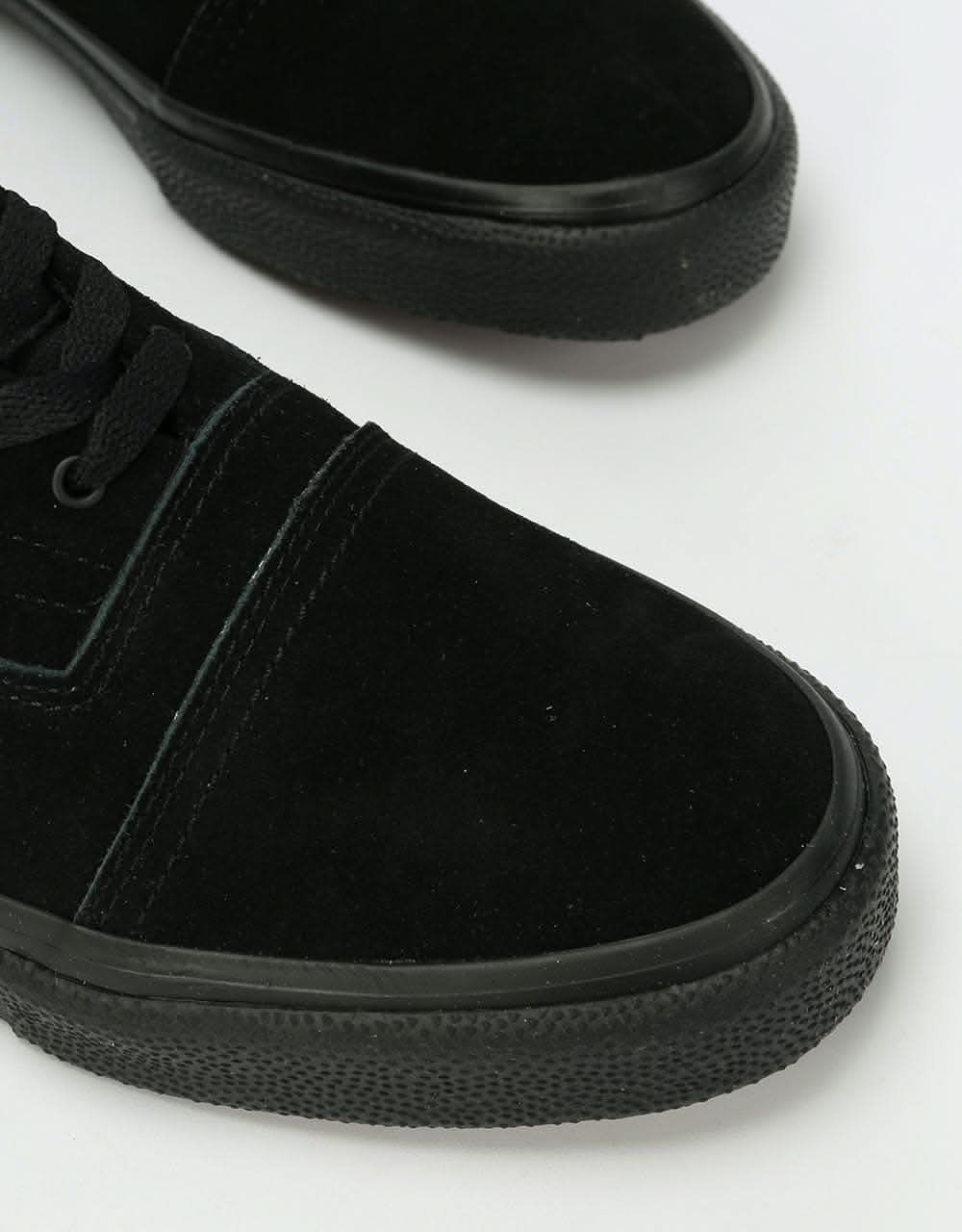 Emerica Provider Skate Shoes - Black/Black/Gum