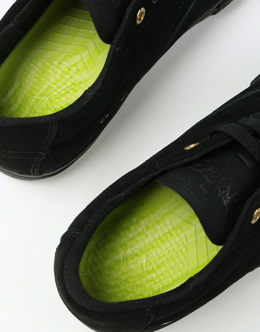 Emerica Provider Skate Shoes - Black/Black/Gum