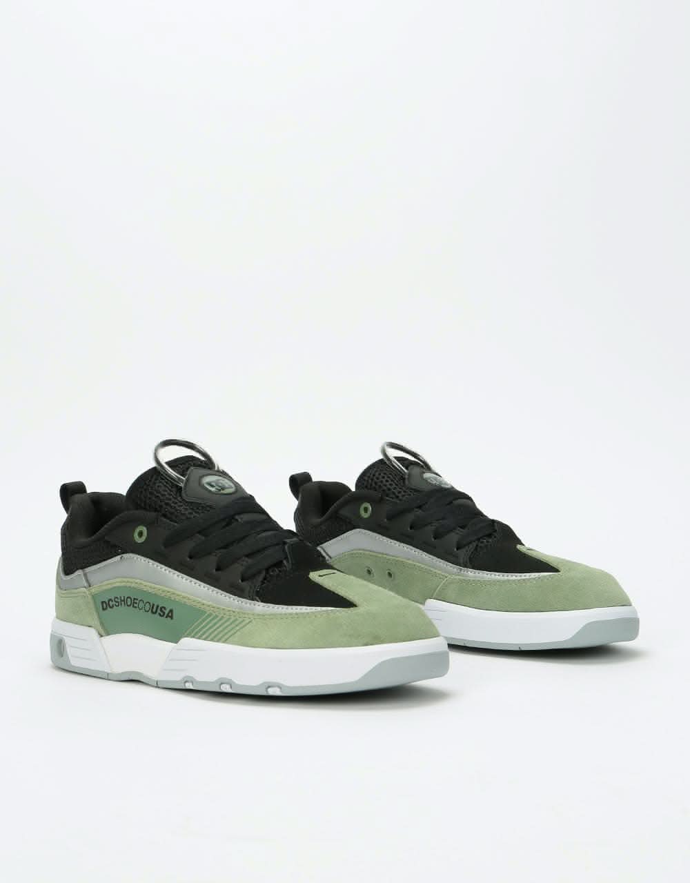 DC Legacy 98 Slim SE Skate Shoes - Olive/Black