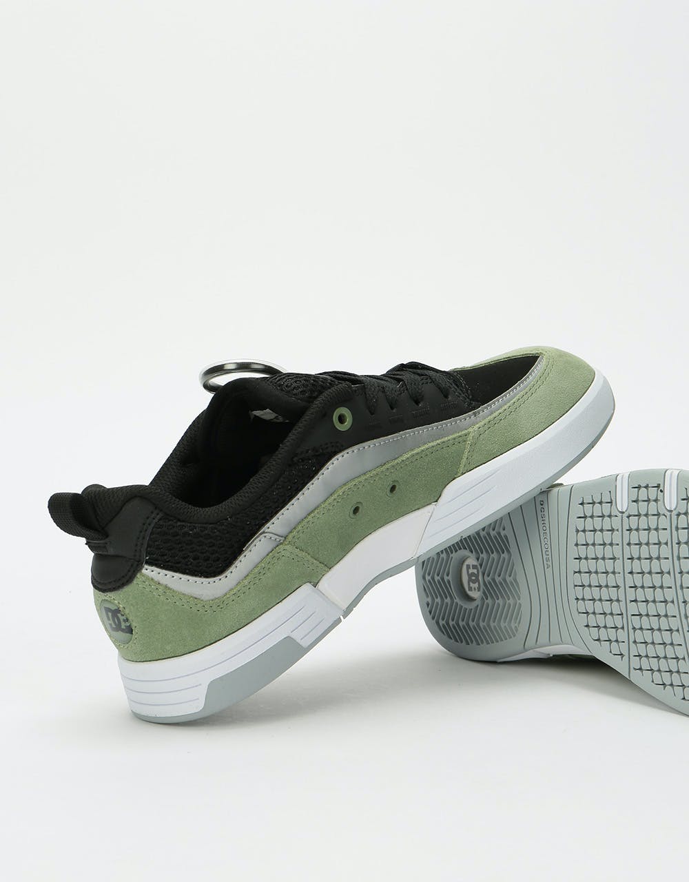 DC Legacy 98 Slim SE Skate Shoes - Olive/Black