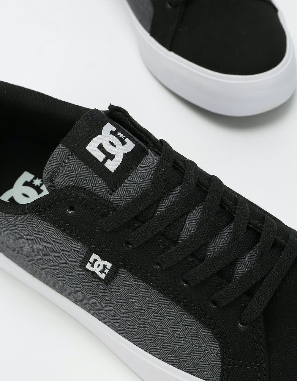 DC Lynnfield TX SE Skate Shoes - Black/Grey/Black