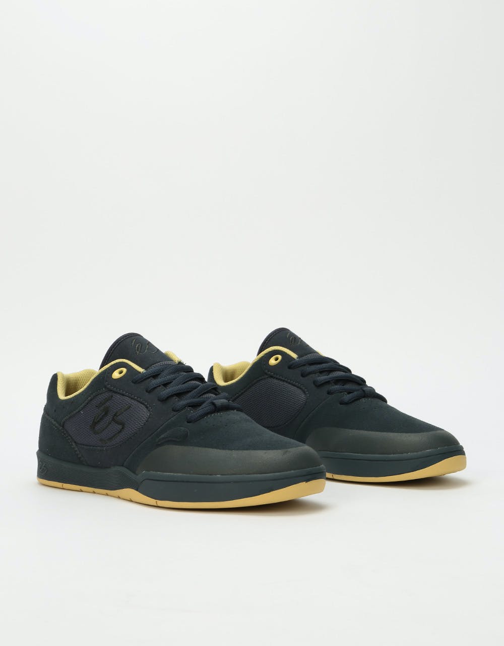 éS Swift 1.5 Skate Shoes - Navy/Yellow