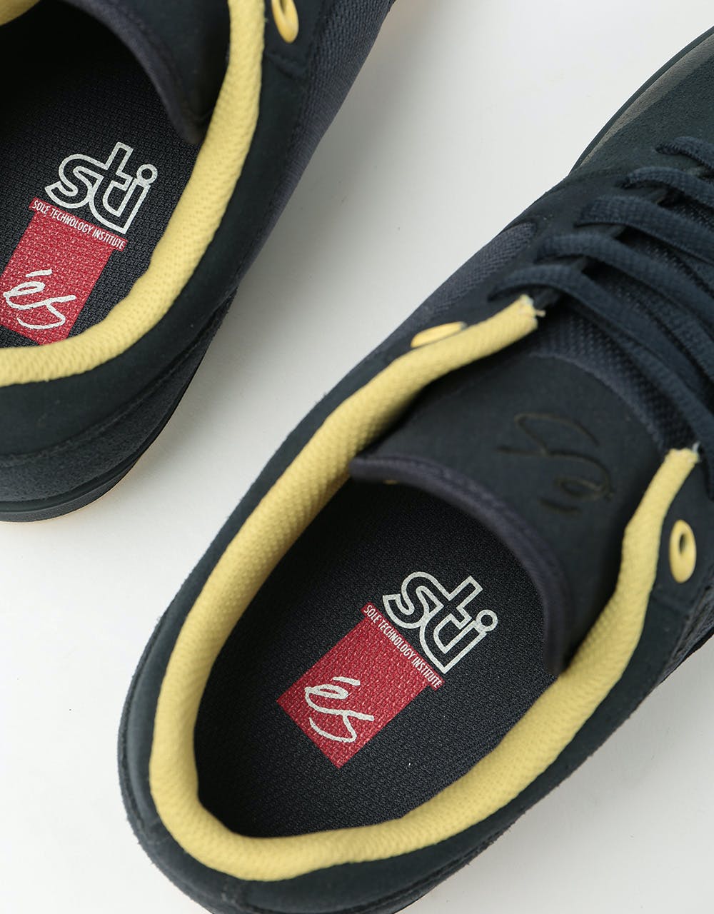 éS Swift 1.5 Skate Shoes - Navy/Yellow