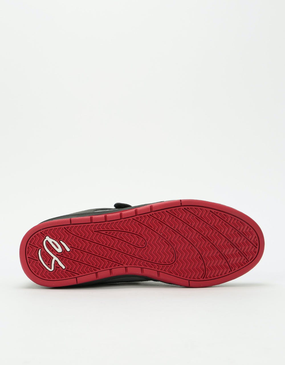 éS Accel Plus Everstitch Skate Shoes - Grey/Red