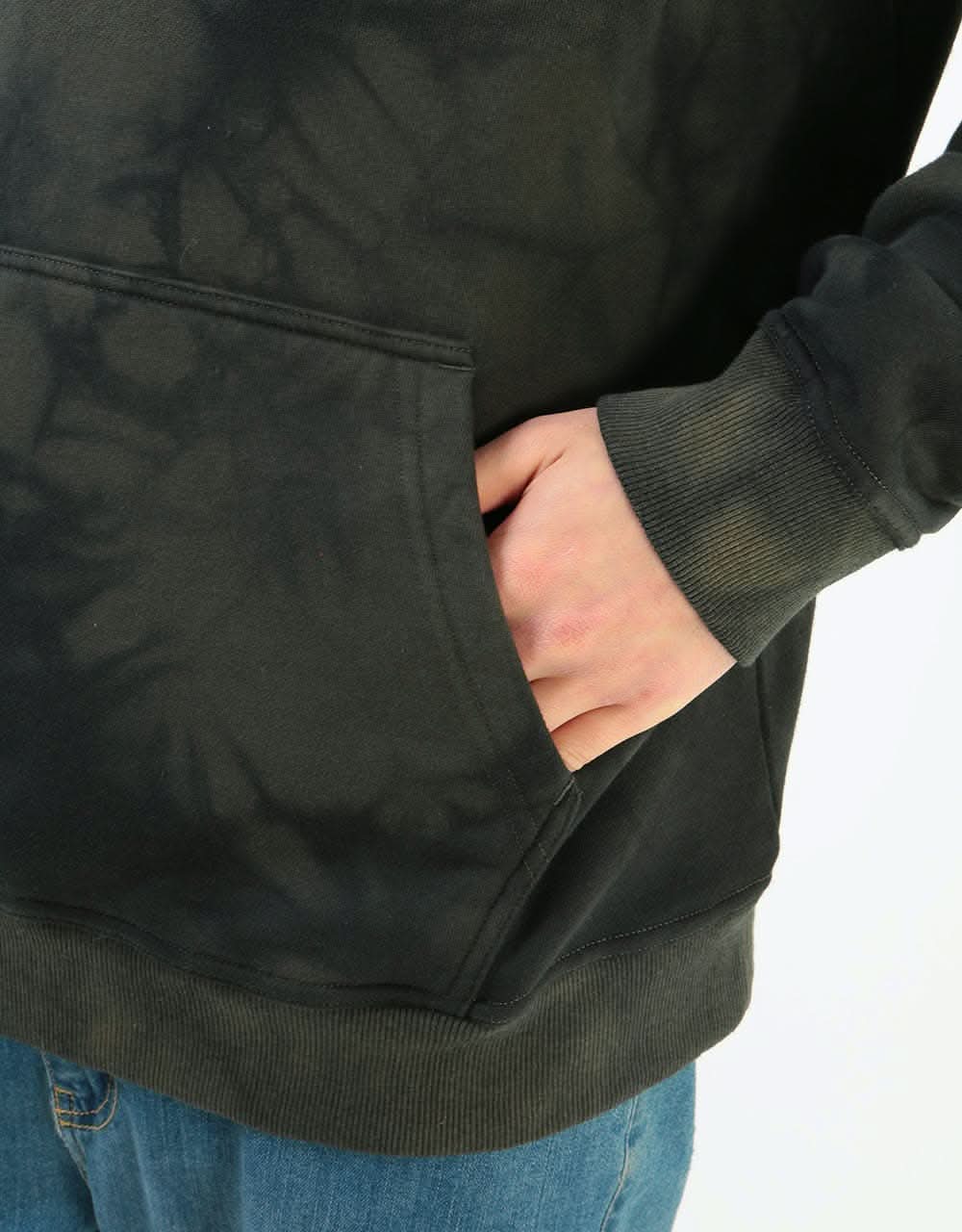 Emerica Pressure Pullover Hoodie - Black/Dark Grey