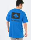 Emerica Brand Combo T-Shirt - Blue/Black