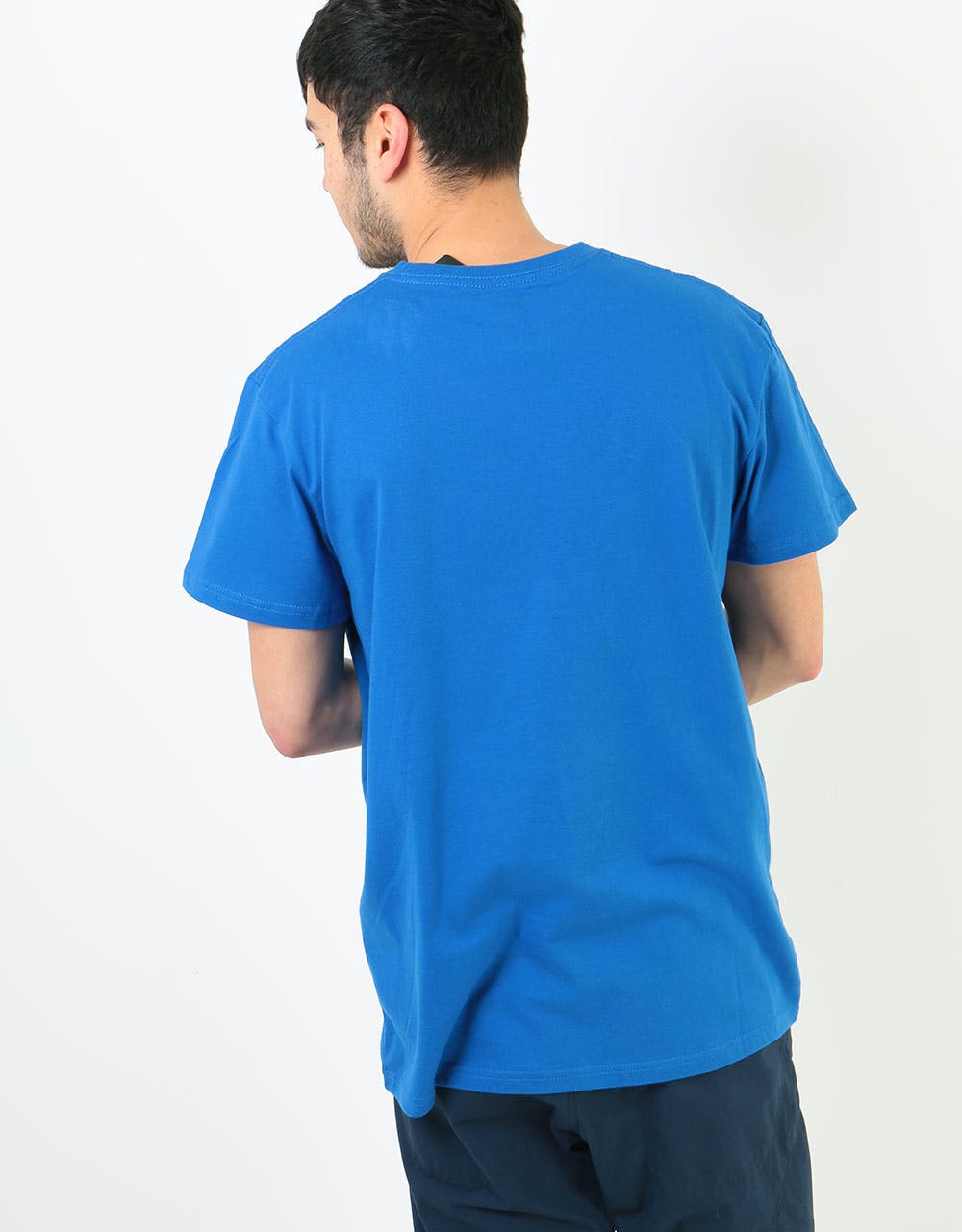 DC Square Star T-Shirt - Nautical Blue/Orange Popsicle