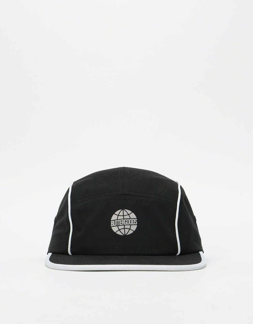 Butter Goods Piping Camp Cap - Black