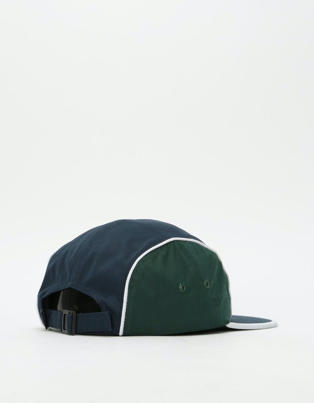 Butter Goods Piping Camp Cap - Navy/Forest