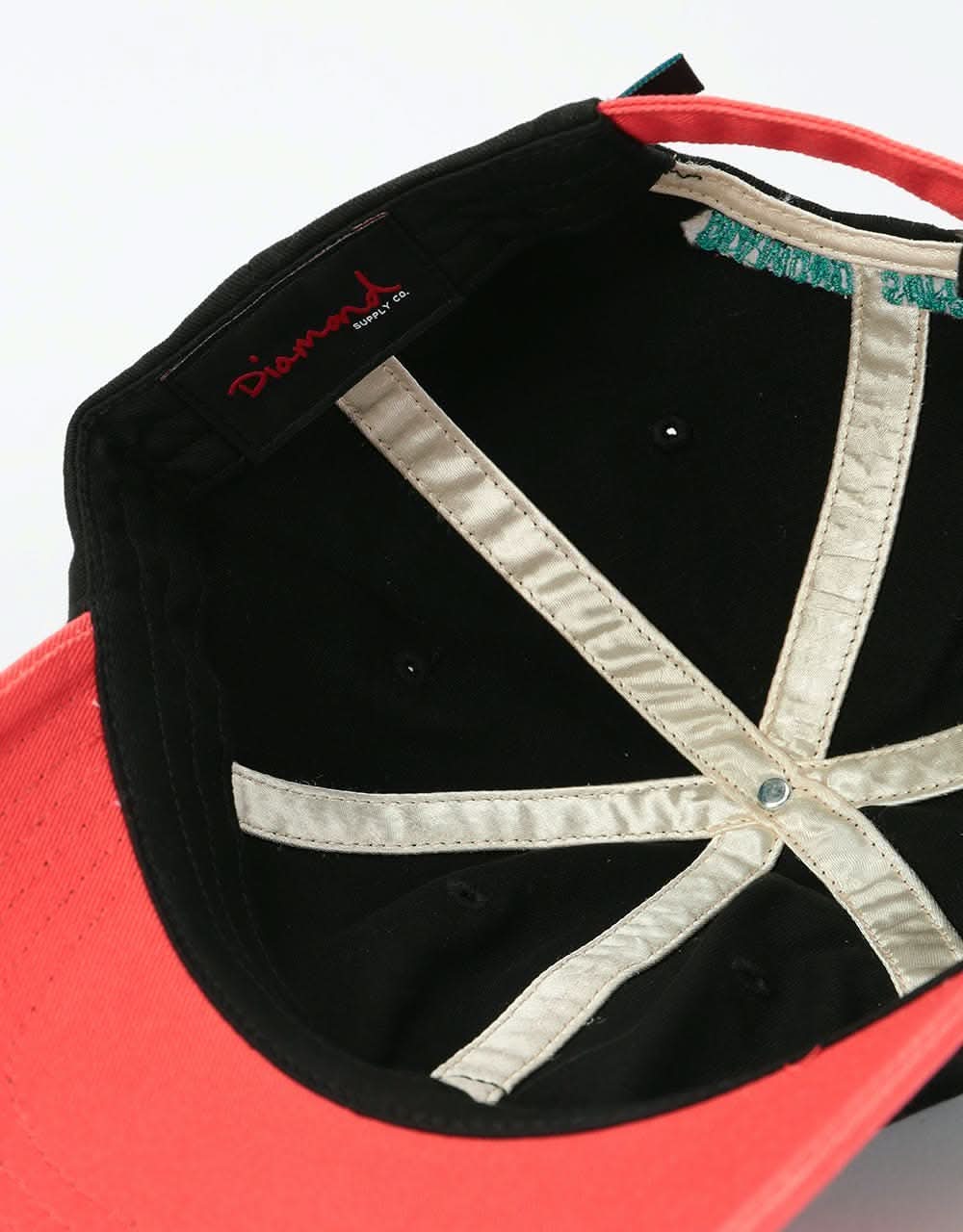 Diamond Supply Co. Brilliant Patch Sports Cap - Black