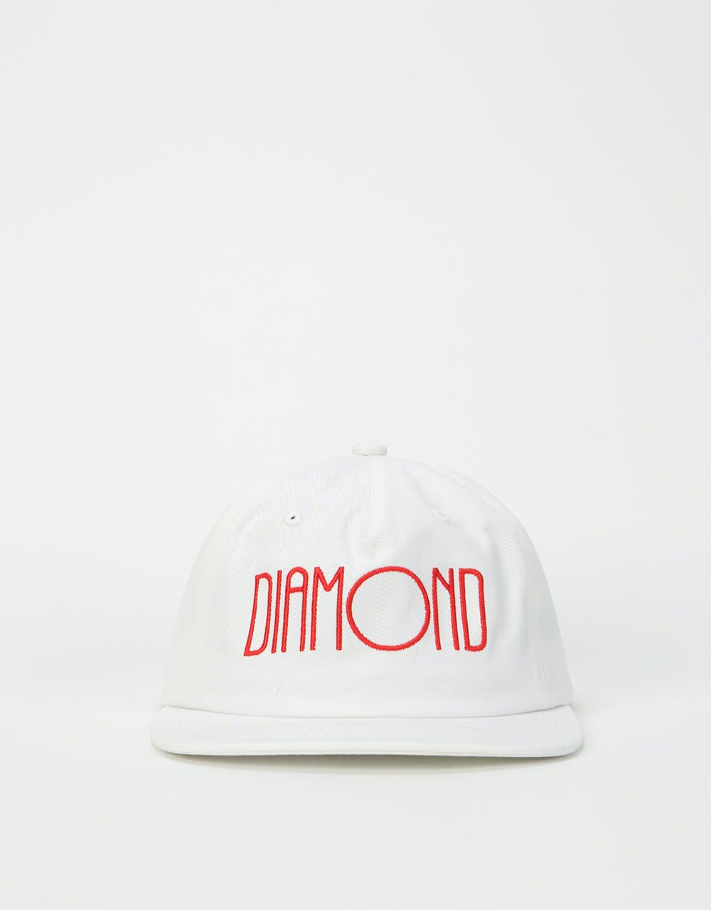 Diamond Supply Co. Diamond Deco Unstructured Strapback Cap - White