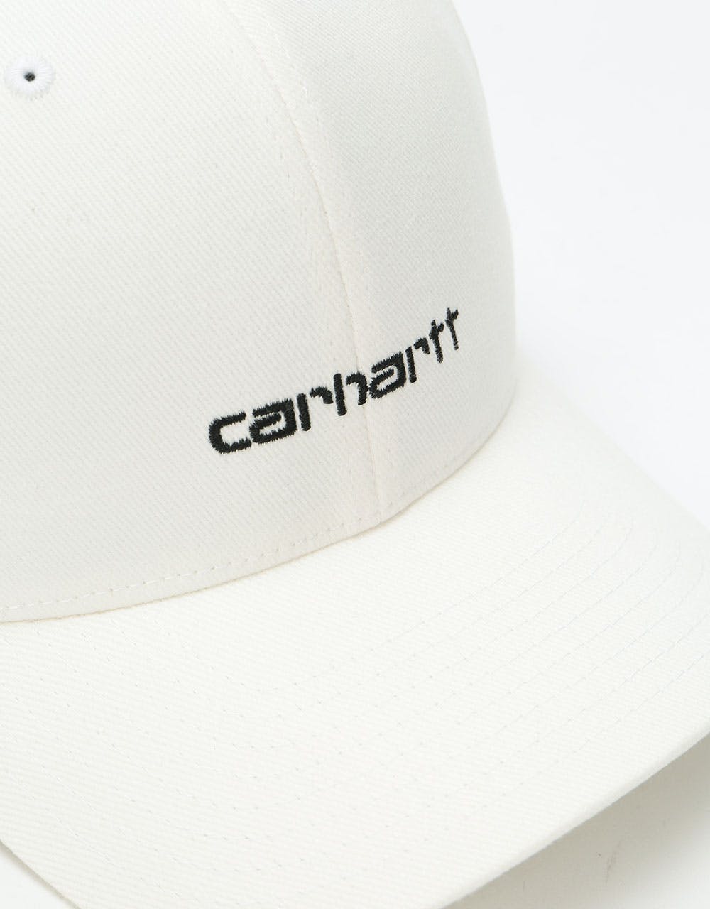 Carhartt WIP Script Cap - White/Black