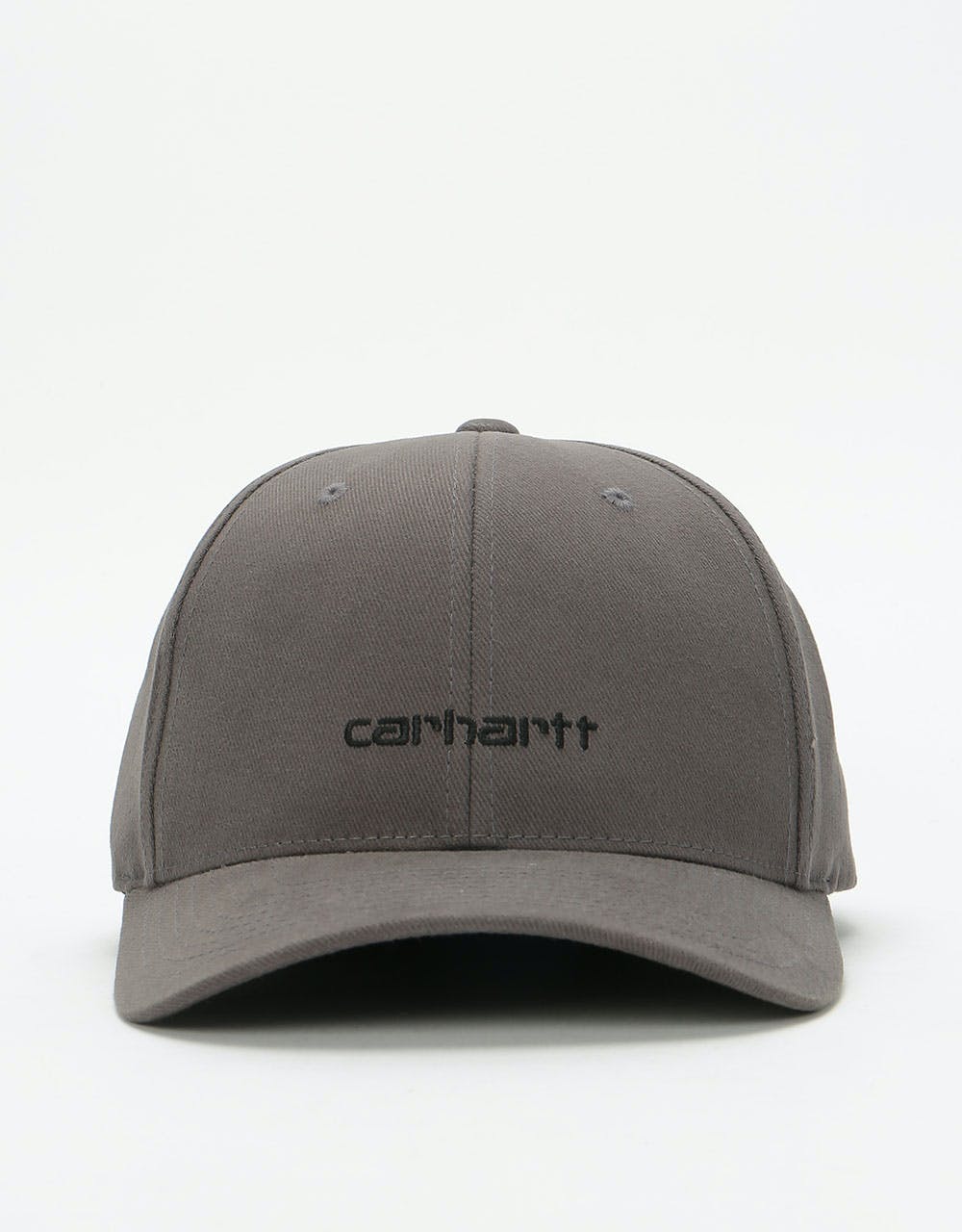Carhartt WIP Script Cap - Blacksmith/Black
