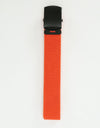 Carhartt WIP Orbit Web Belt - Brick Orange/Black