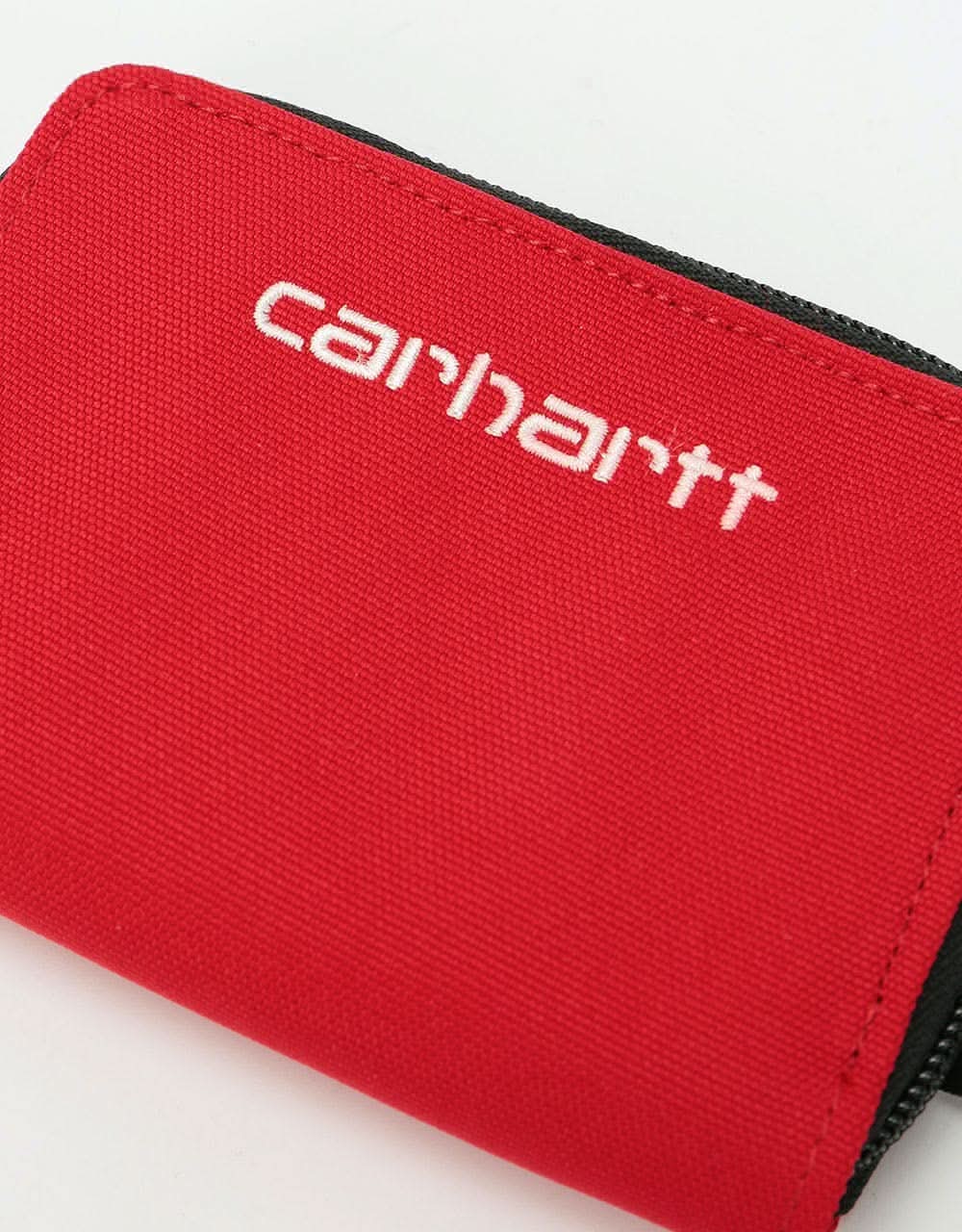 Carhartt WIP Payton Midi Wallet - Cardinal/White