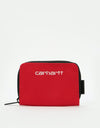 Carhartt WIP Payton Midi Wallet - Cardinal/White