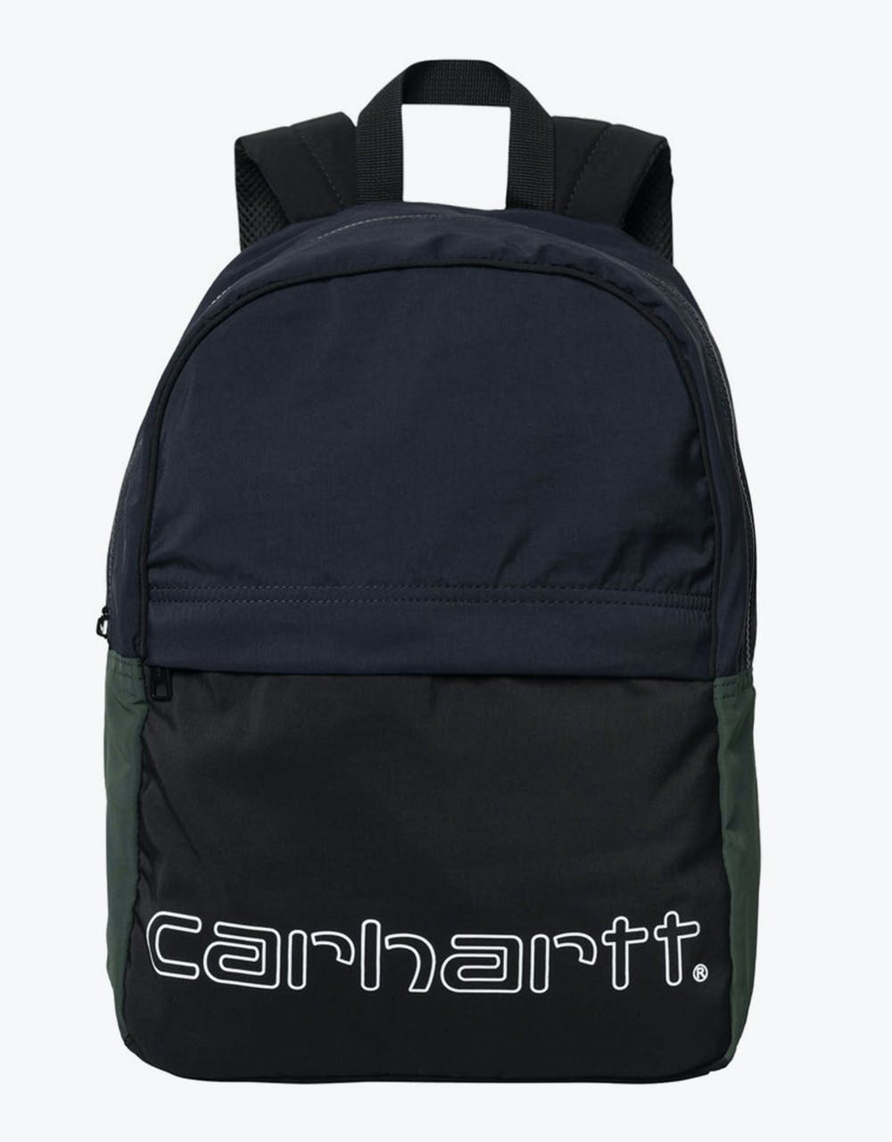 Carhartt WIP Terrace Backpack - Black/Dark Navy/Bottle Green