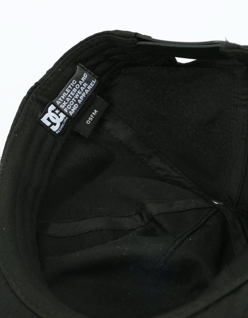 DC Floored Snapback Cap - Black