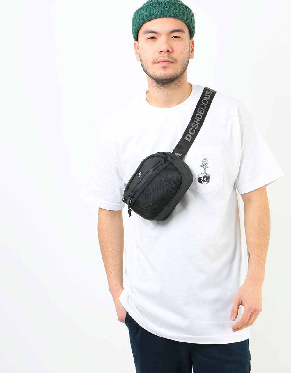 DC Sling Blade Cross Body Bag Black Route One