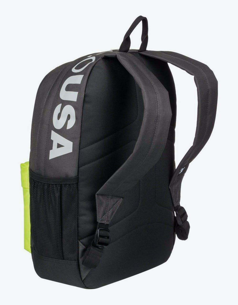 DC Backsider 18.5L Backpack - Dark Olive/Safety Yellow