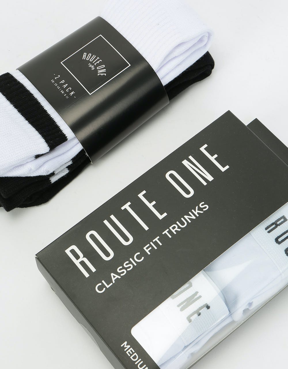 Route One Underwear Gift Set - White