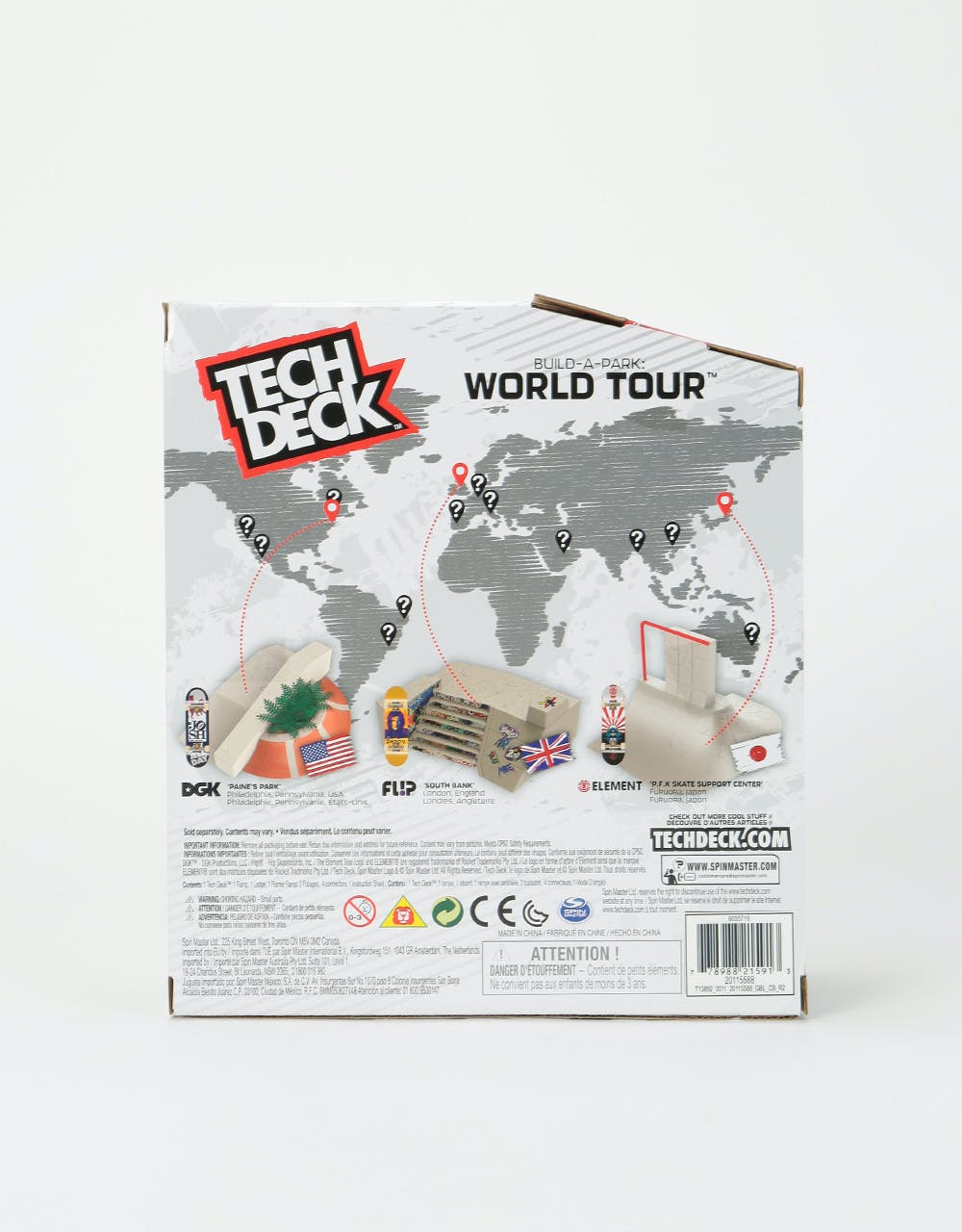 Tech Deck Fingerboard World Tour - Paine's Park