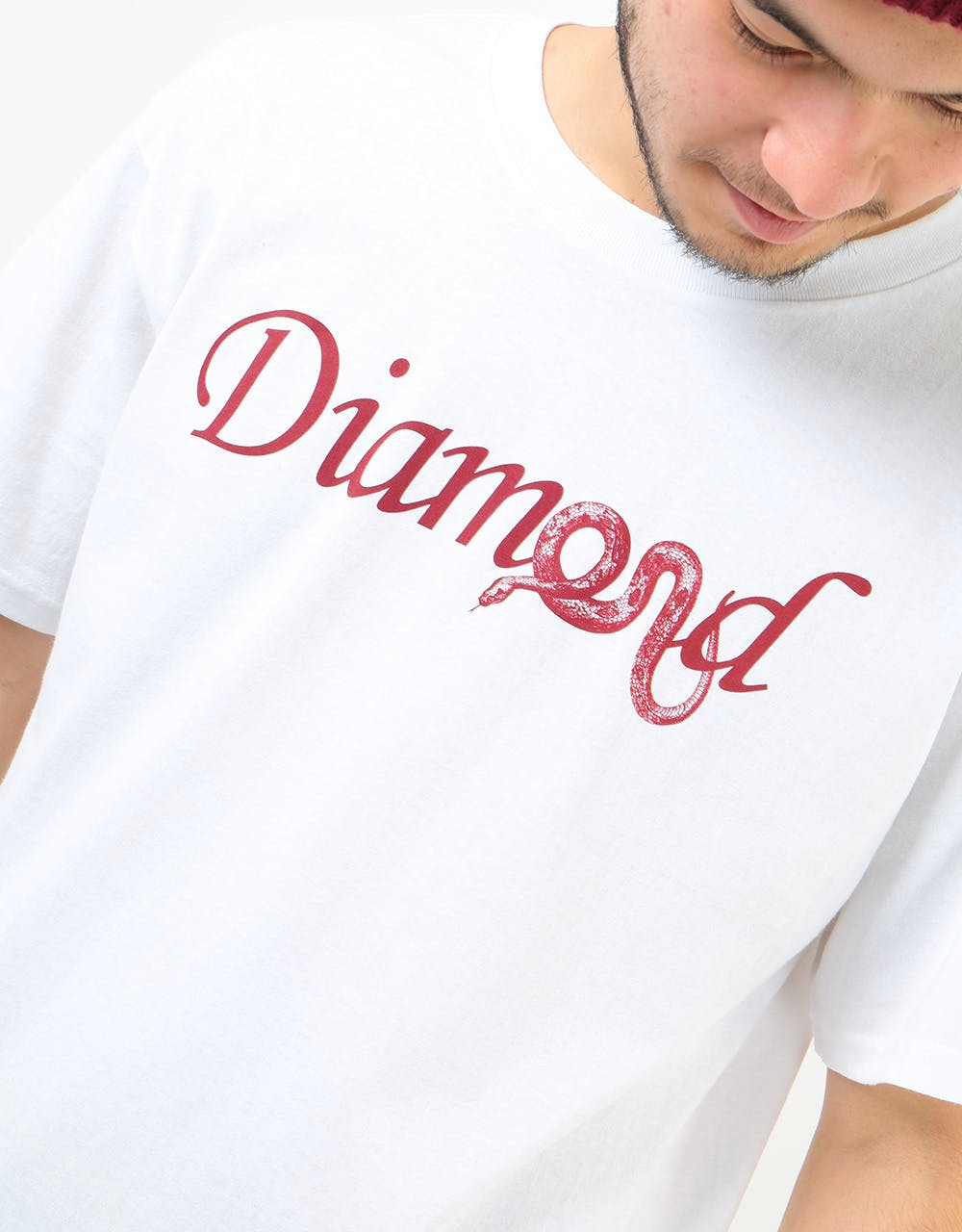 Diamond Cold Blooded T-Shirt - White