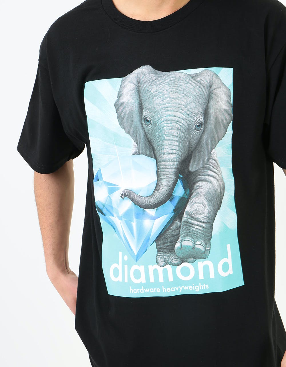 Diamond Endangered T-Shirt - Black