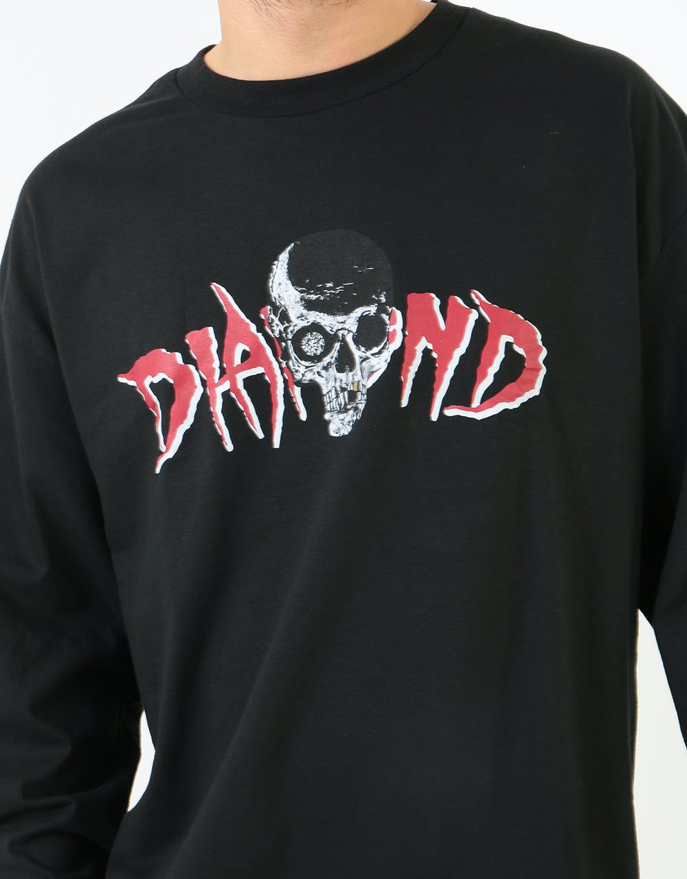 Diamond Burial Ground L/S T-Shirt - Black