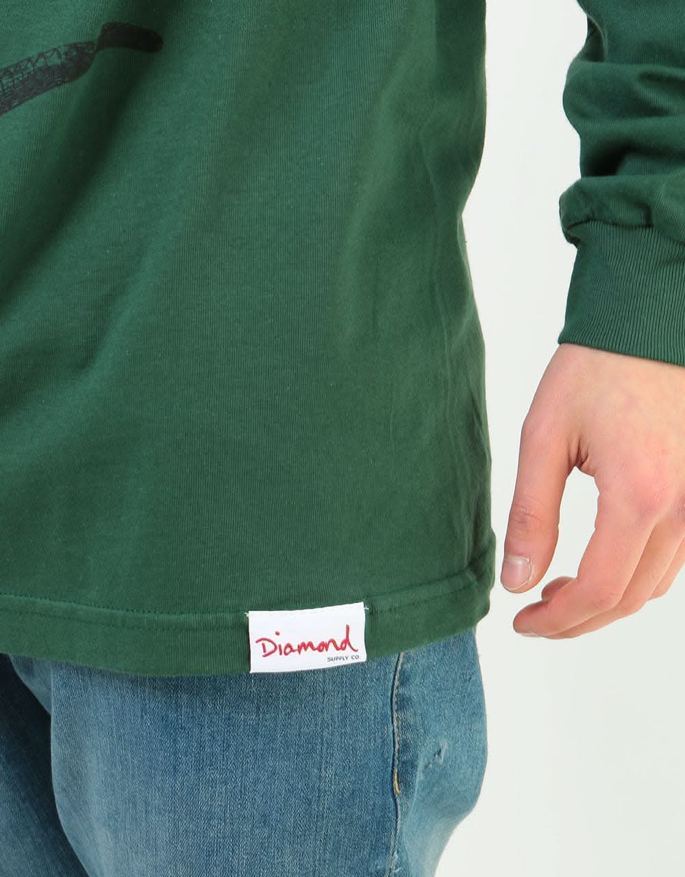 Diamond Cold Blood L/S T-Shirt - Forest Green