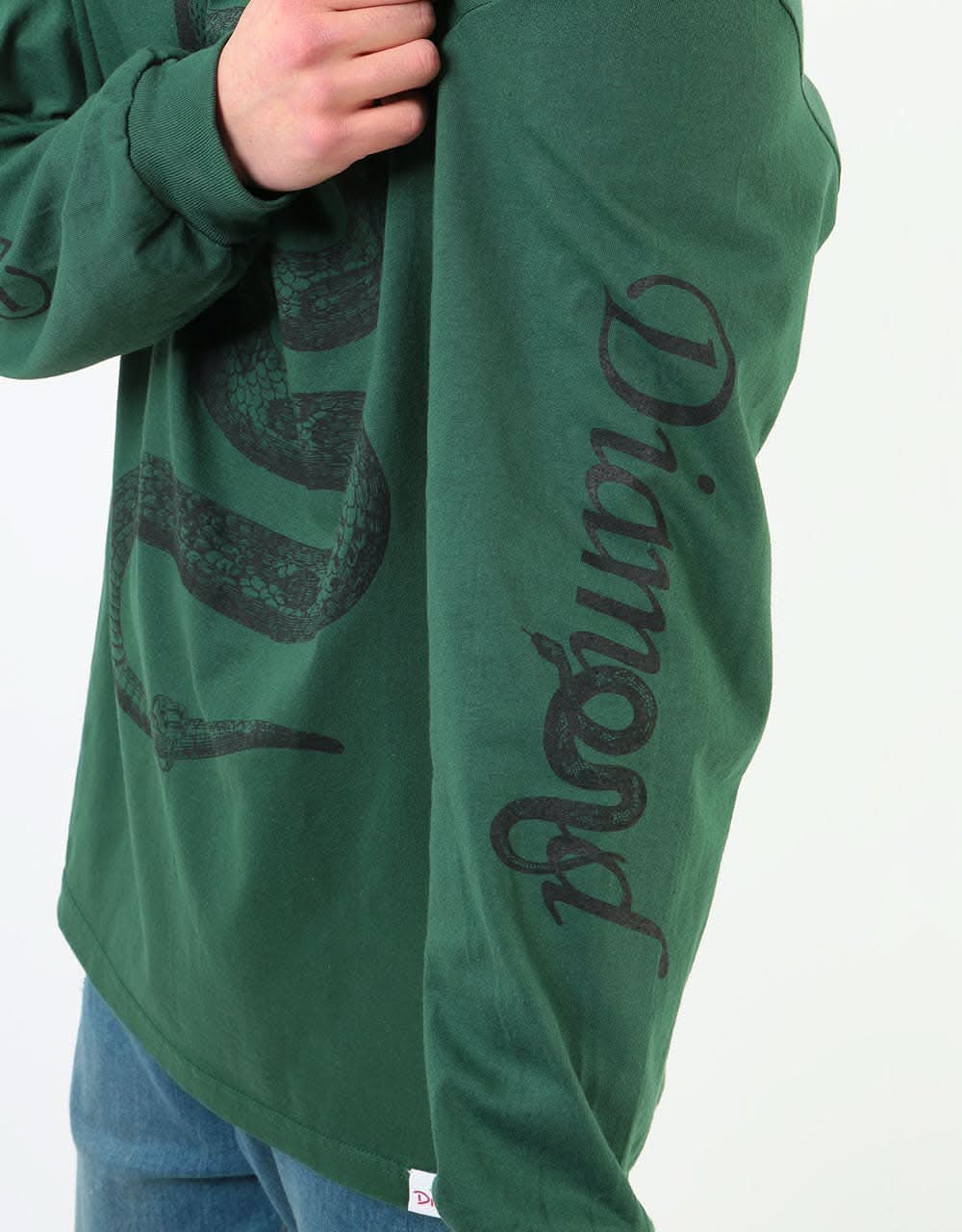 Diamond Cold Blood L/S T-Shirt - Forest Green