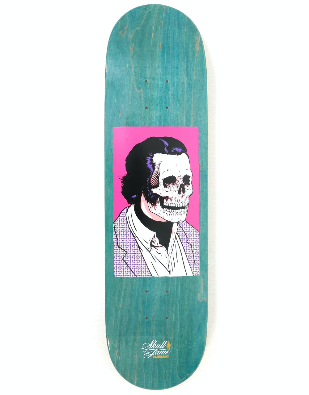 Girl x Sean Cliver Bannerot Skull of Fame Skateboard Deck - 8.25"