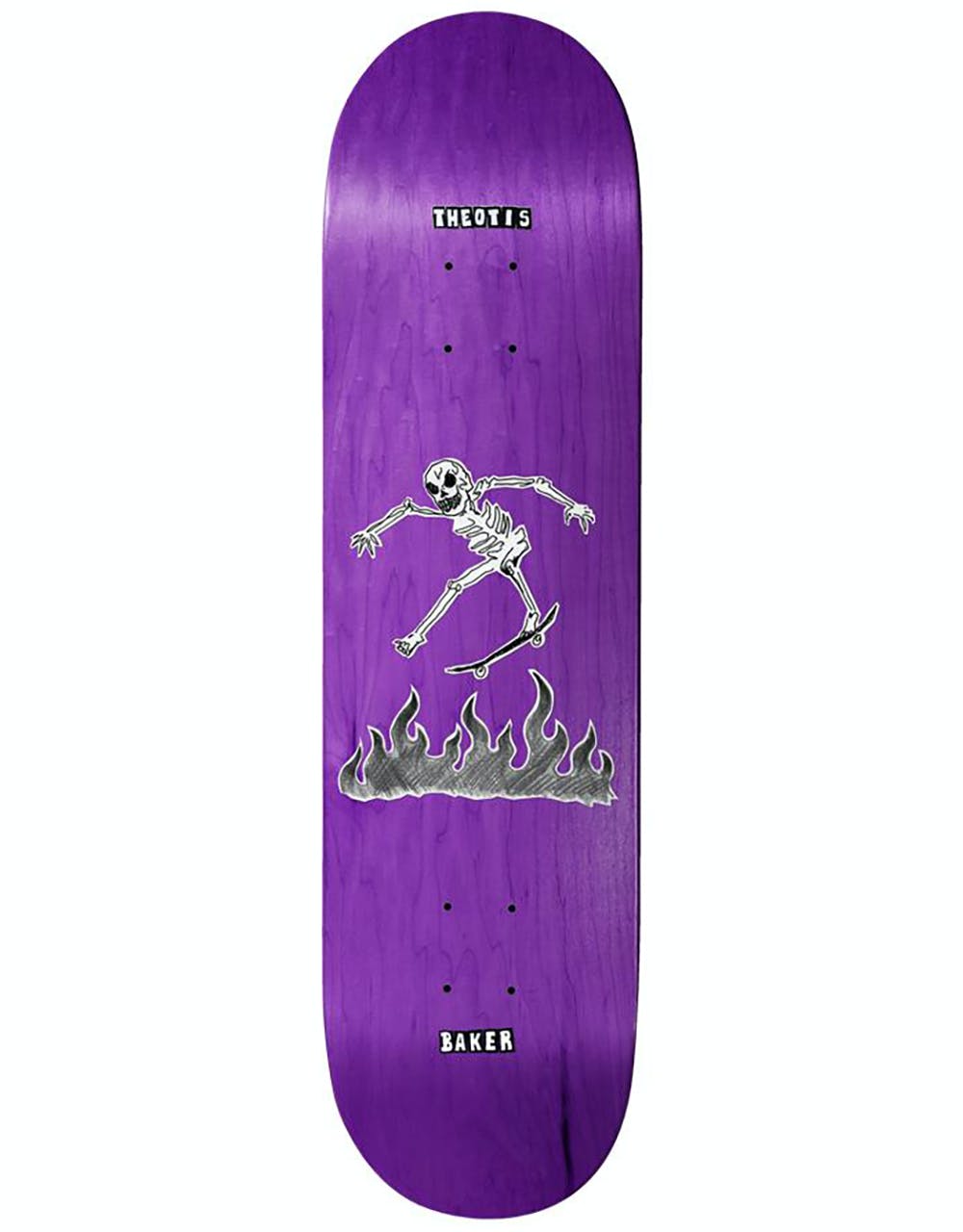 Baker Theotis Cremation Mayhem Skateboard Deck - 8.125"