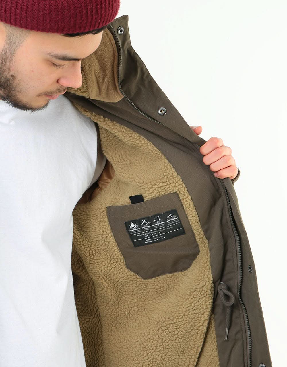 Volcom Starget 5K Parka Jacket - Major Brown