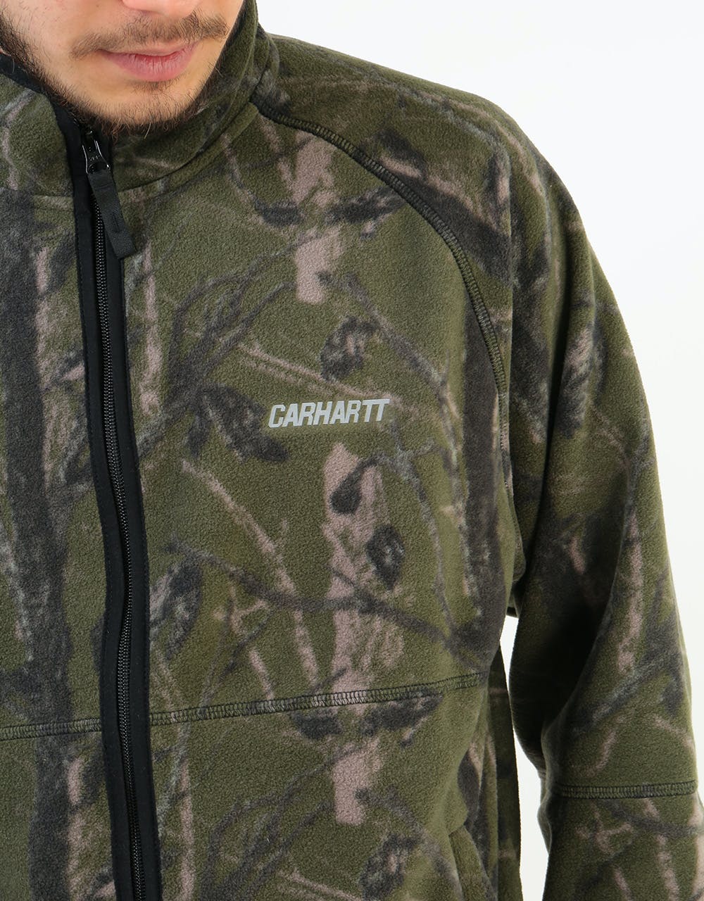 Carhartt WIP Beaufort Jacket - Camo Tree Green/Reflective Grey
