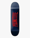 Primitive Collegiate Skateboard Deck - 8"
