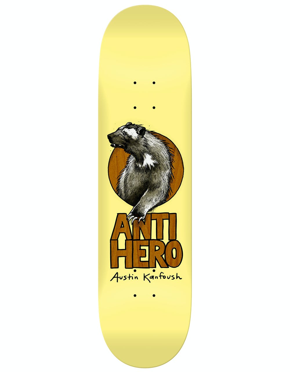 Anti Hero Kanfoush Scavengers Skateboard Deck - 8.25"
