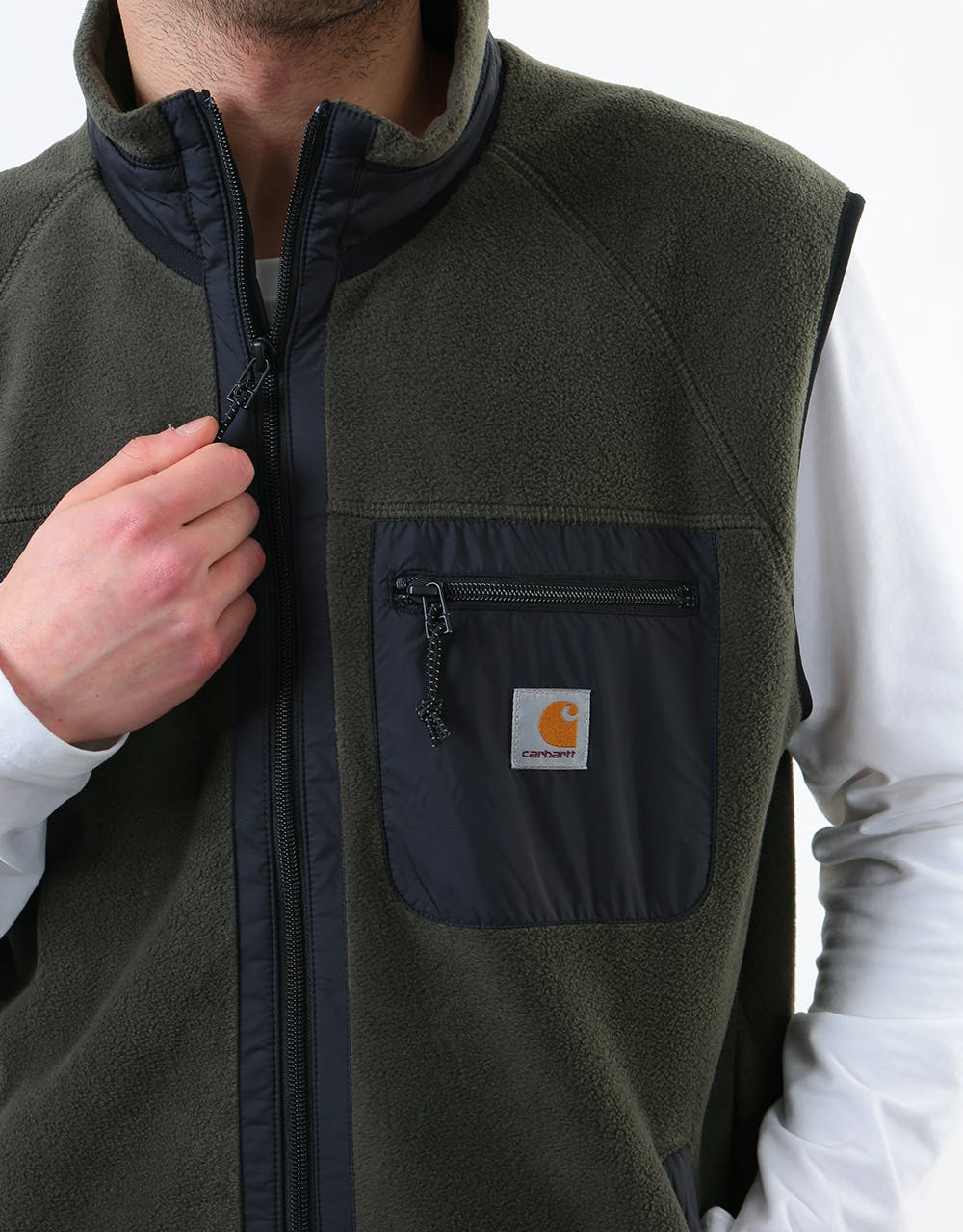 Carhartt WIP Prentis Vest Liner - Cypress/Black
