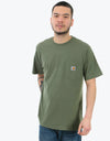 Carhartt WIP S/S Pocket T-Shirt - Dollar Green