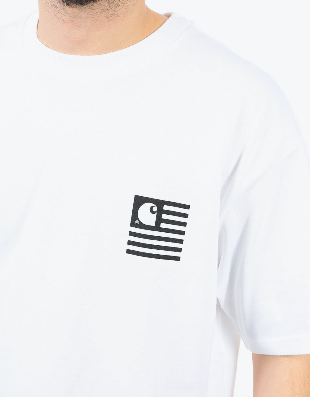Carhartt WIP S/S State Chromo T-Shirt - White