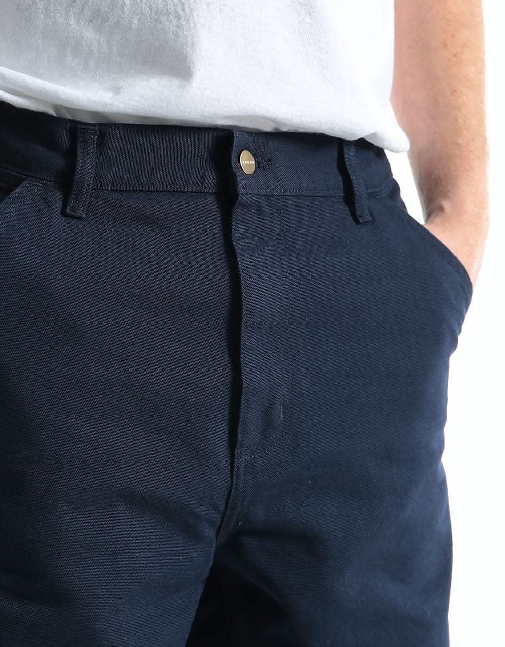Carhartt WIP Single Knee Pant - Dark Navy (Rinsed)