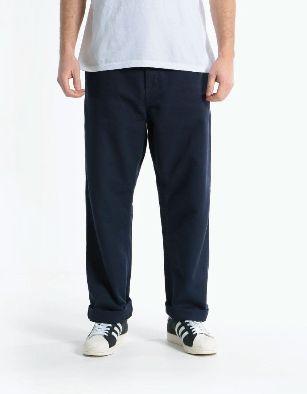 Carhartt WIP Single Knee Pant - Dark Navy (Rinsed)